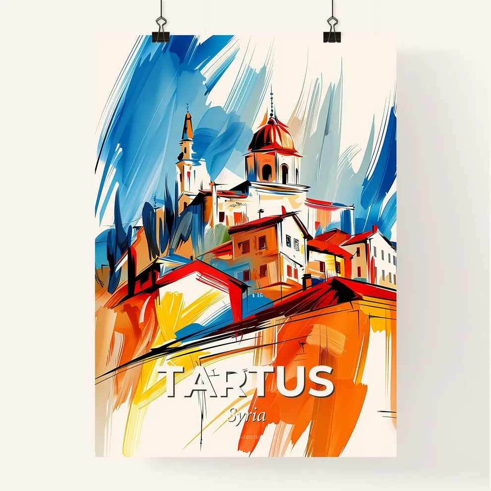 Vibrant Tartus, Syria Poster