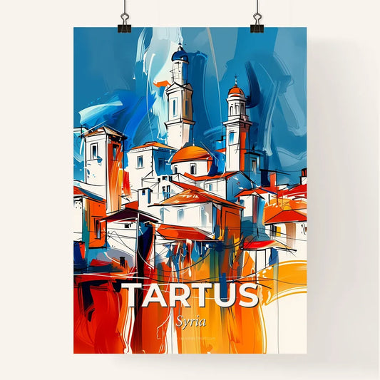 Vibrant Tartus, Syria Poster
