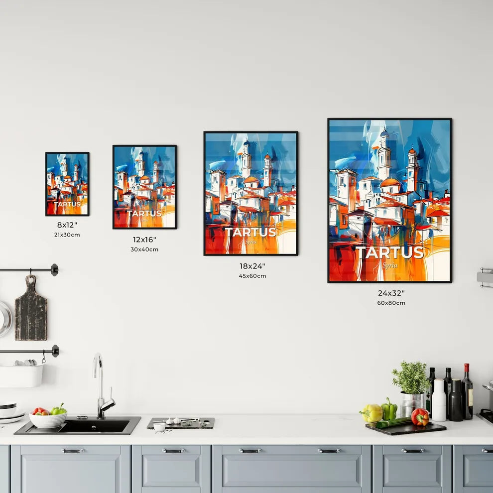 Vibrant Tartus, Syria Kitchen Art