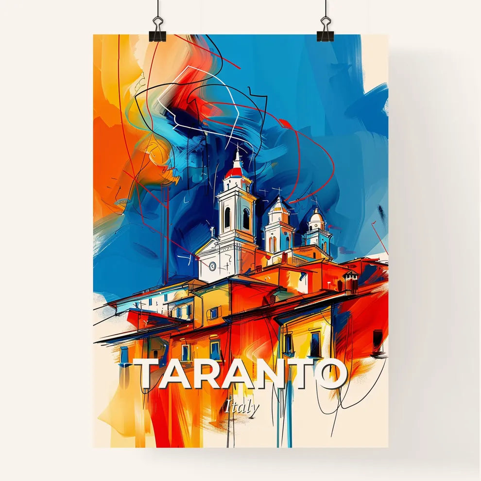 Vibrant Taranto , Italy Poster