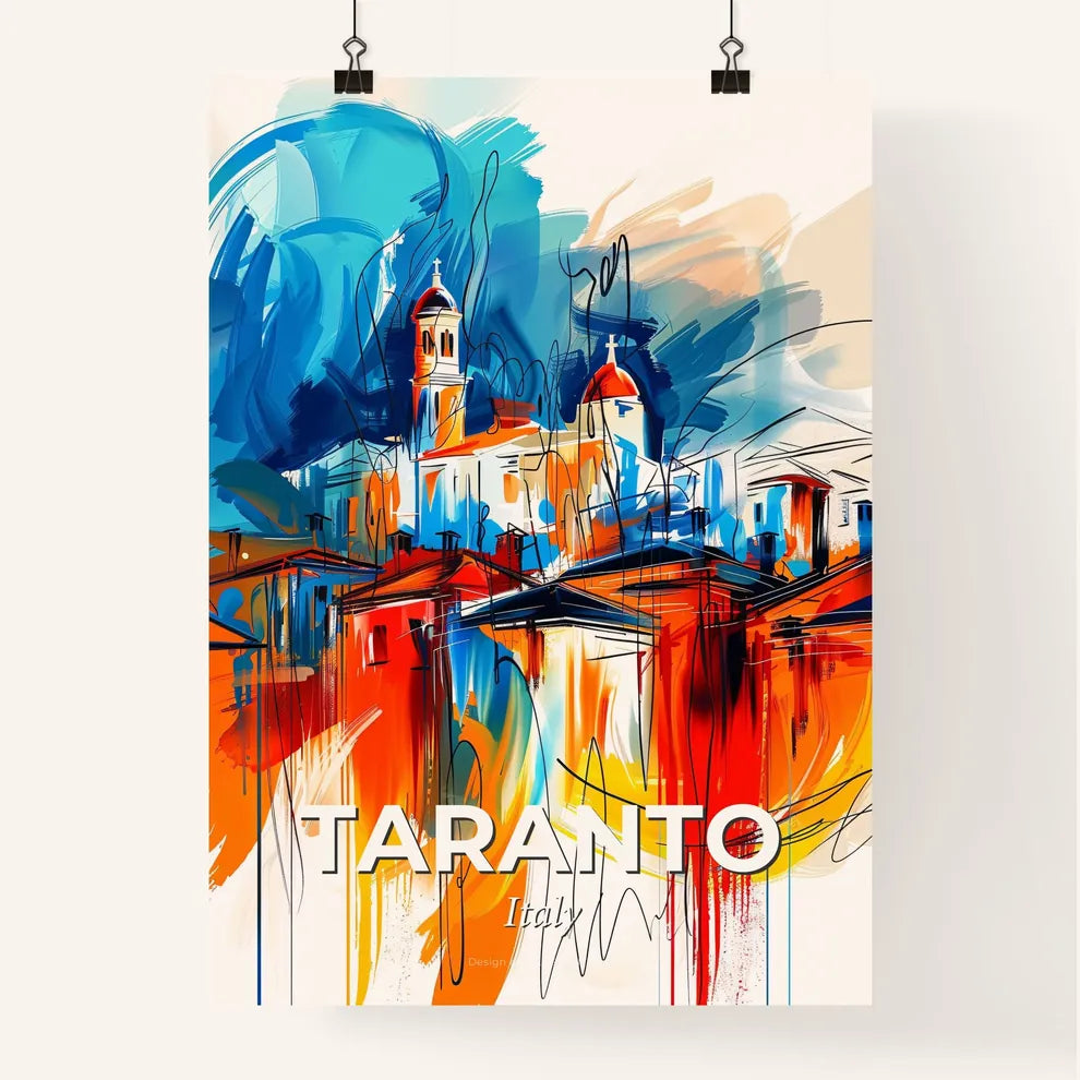 Vibrant Taranto , Italy Poster