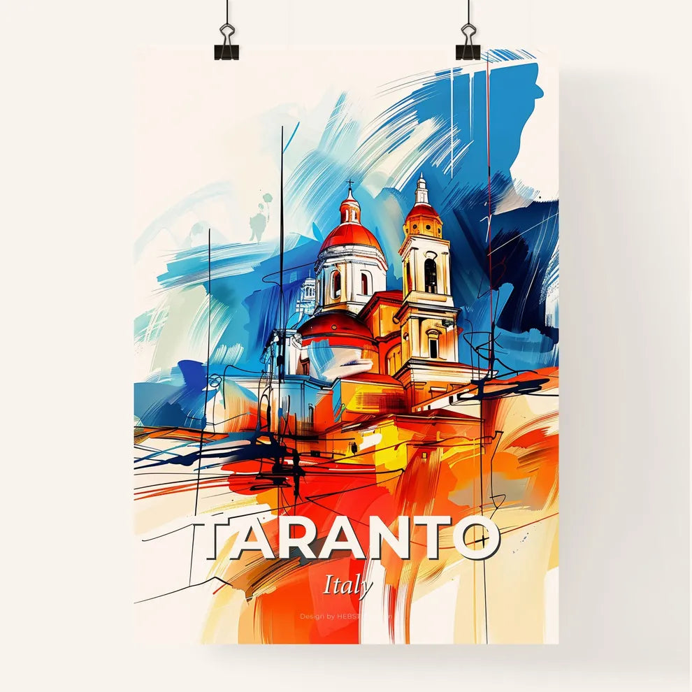 Vibrant Taranto , Italy Poster