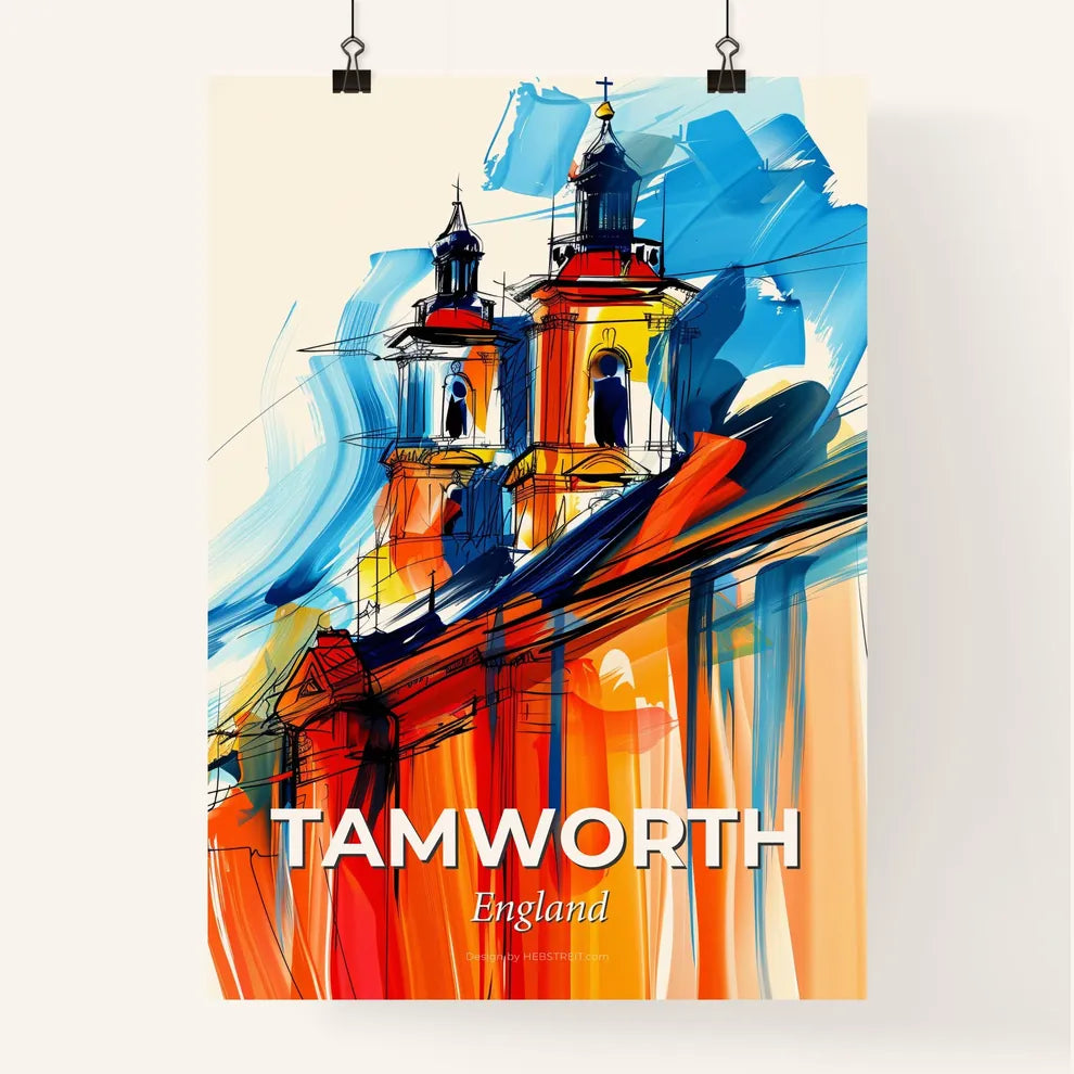 Vibrant Tamworth, England Poster
