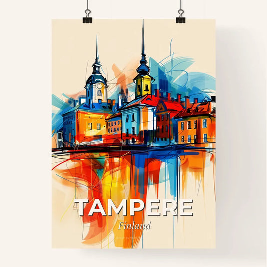 Vibrant Tampere, Finland Poster