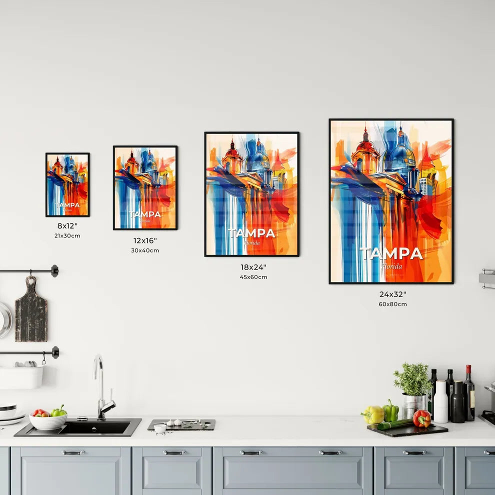 Vibrant Tampa, Florida Kitchen Art