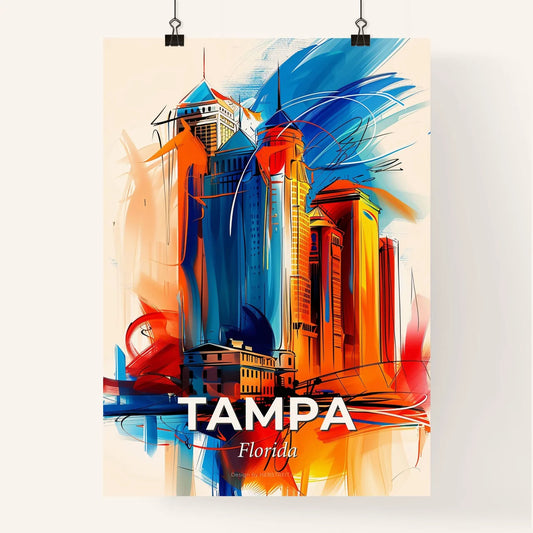 Vibrant Tampa, Florida Poster