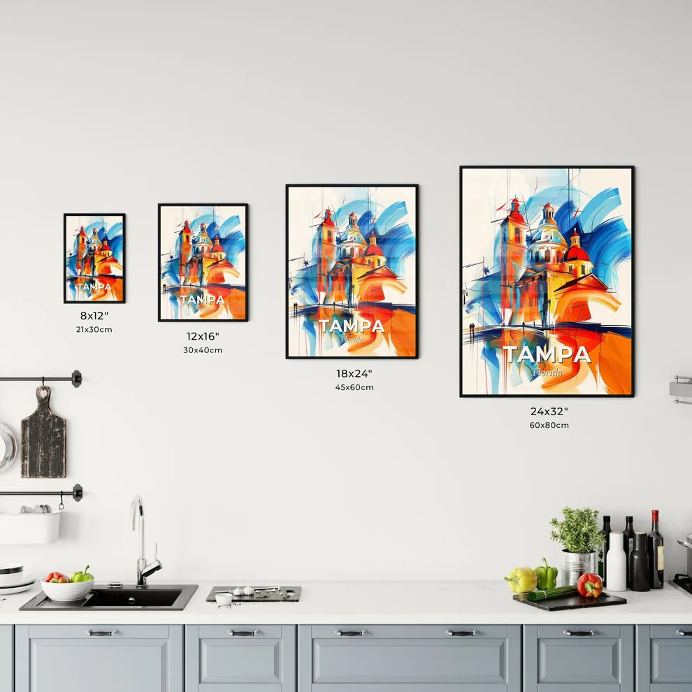 Vibrant Tampa, Florida Kitchen Art