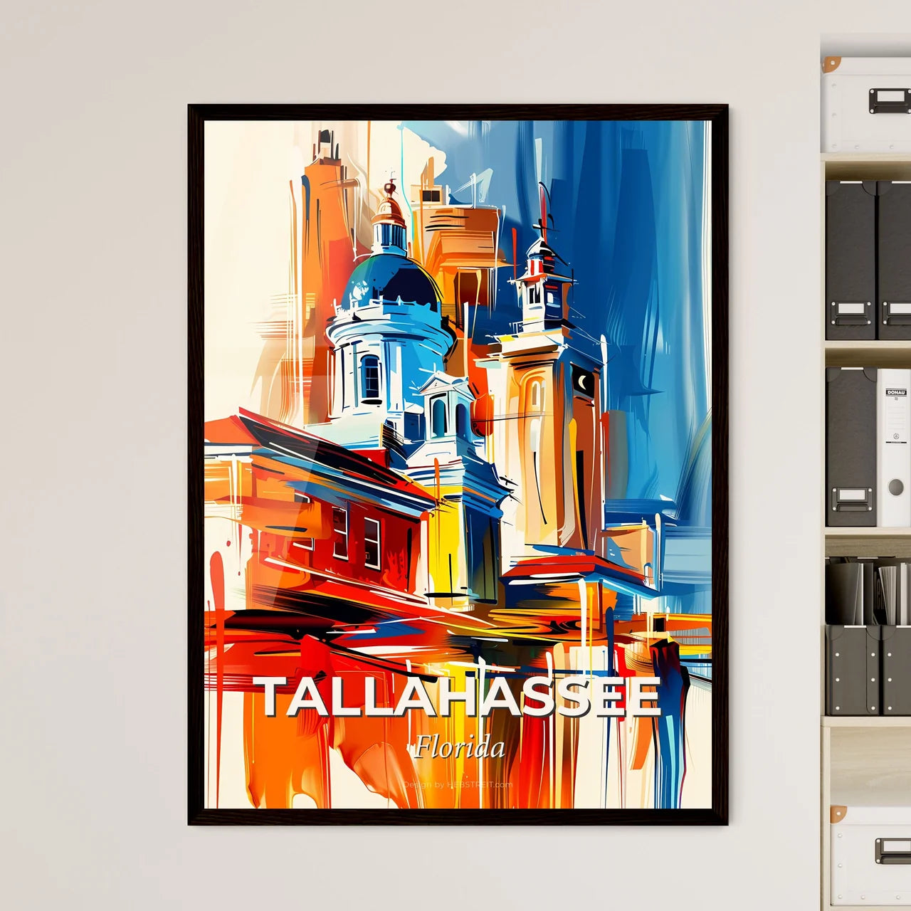 Vibrant Tallahassee, Florida Art Print