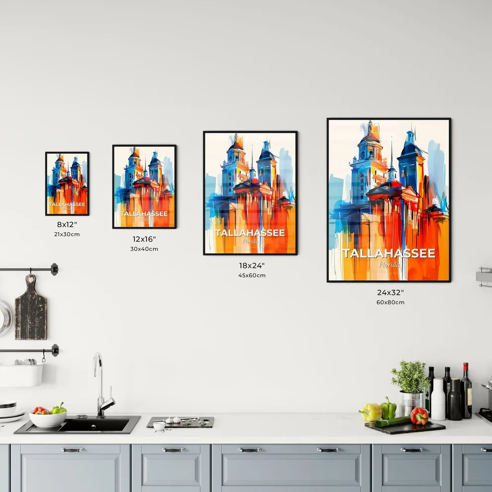 Vibrant Tallahassee, Florida Kitchen Art