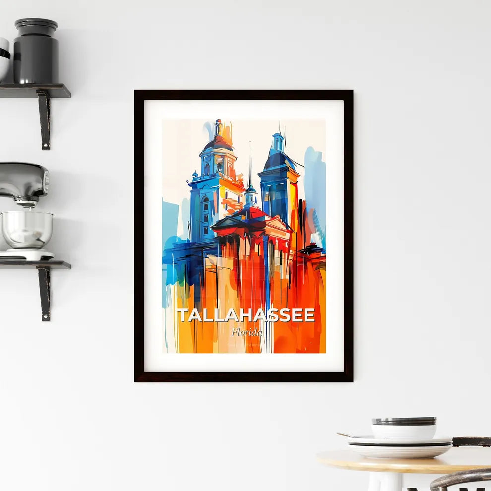 Vibrant Tallahassee, Florida Framed Print