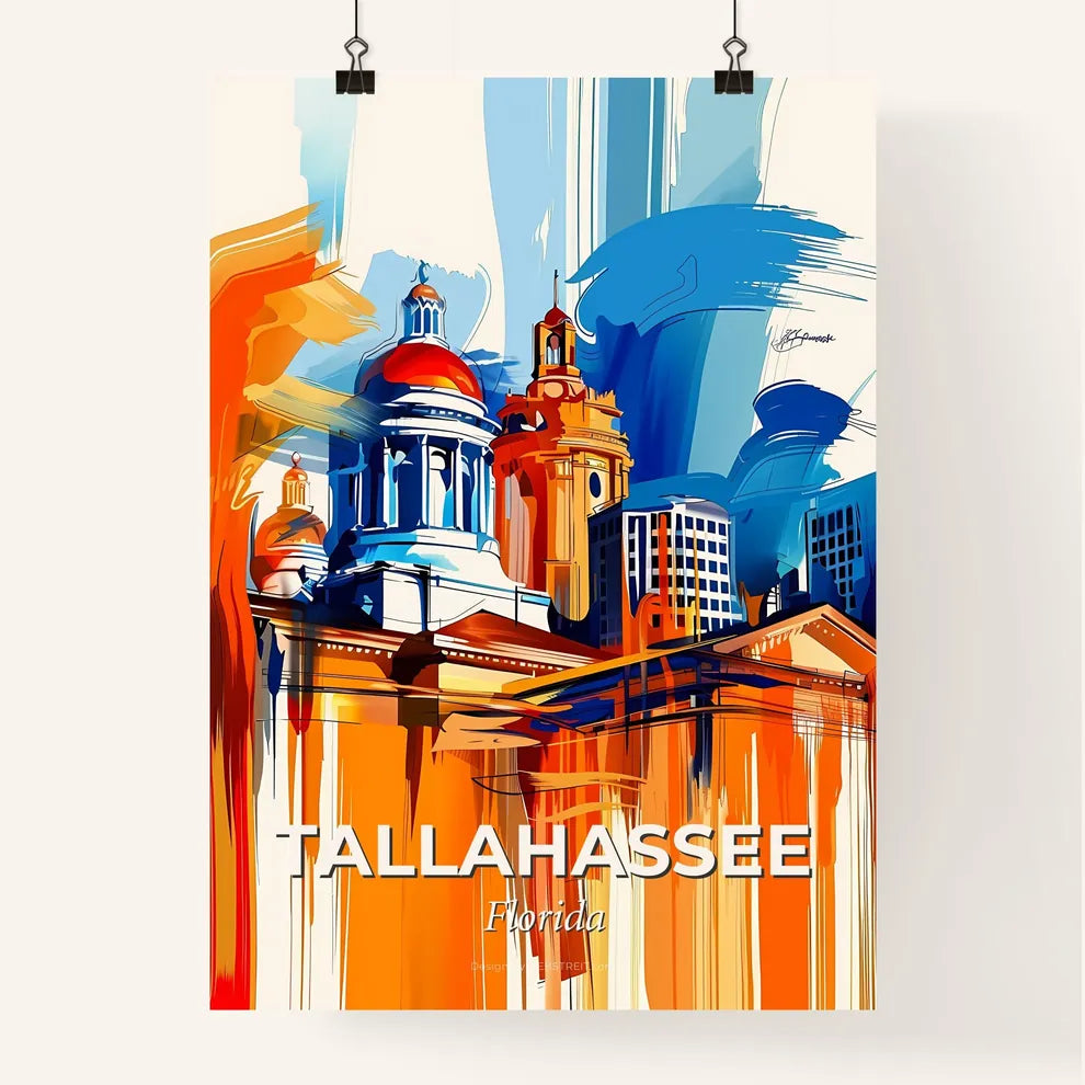 Vibrant Tallahassee, Florida Poster