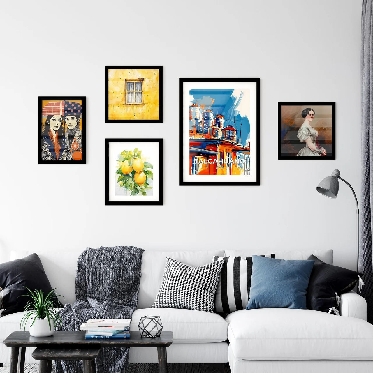 Vibrant Talcahuano, Chile Wall Art Collection