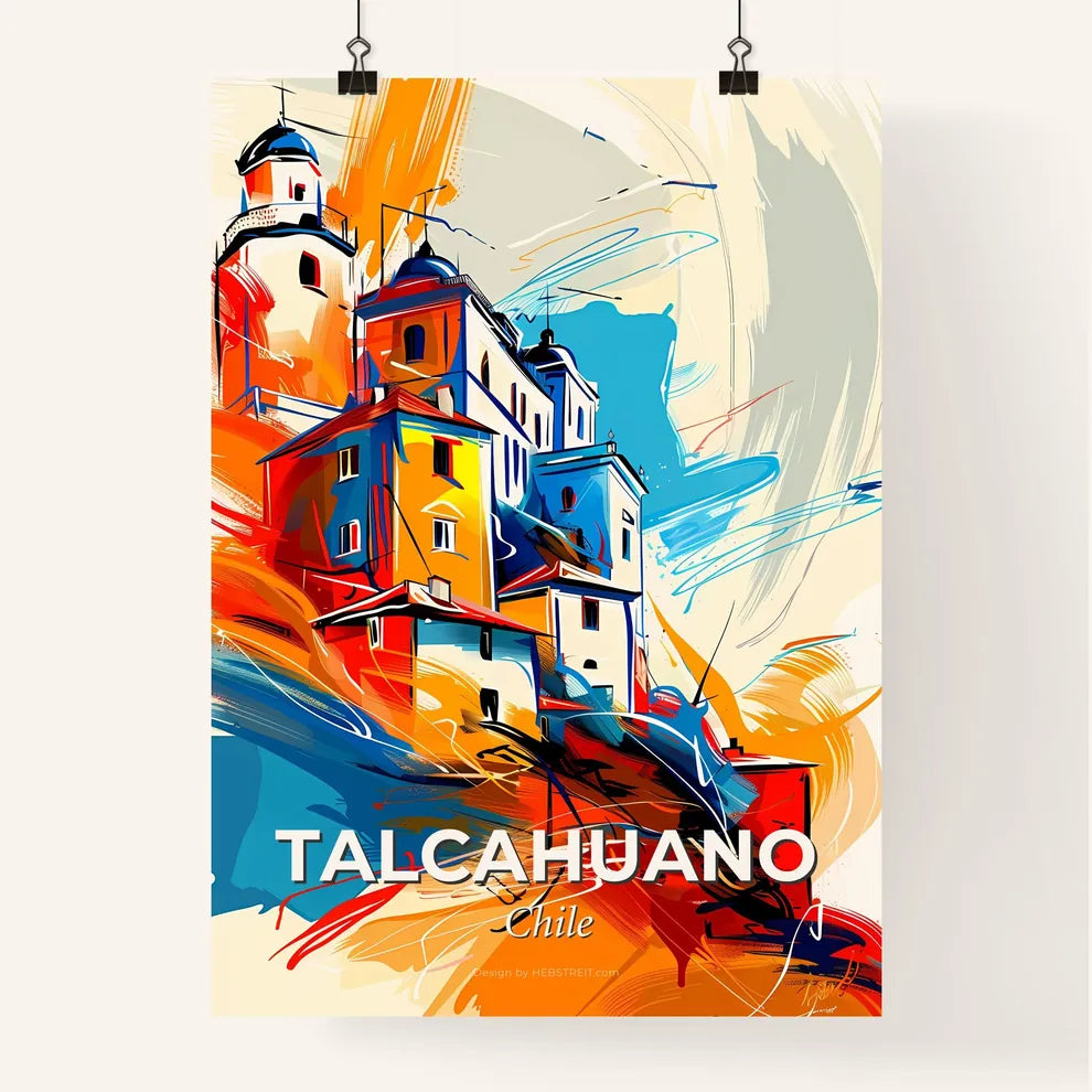 Vibrant Talcahuano, Chile Poster