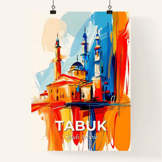 Vibrant Tabuk, Saudi Arabia Poster