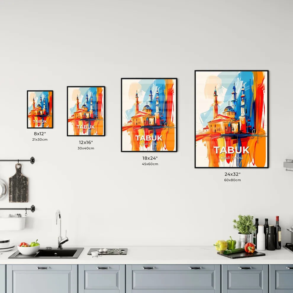Vibrant Tabuk, Saudi Arabia Kitchen Art