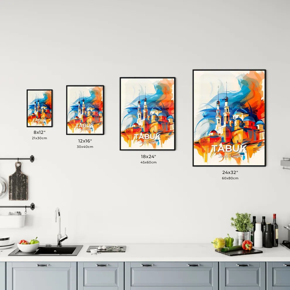 Vibrant Tabuk, Saudi Arabia Kitchen Art