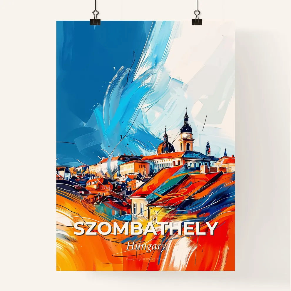 Vibrant Szombathely, Hungary Poster