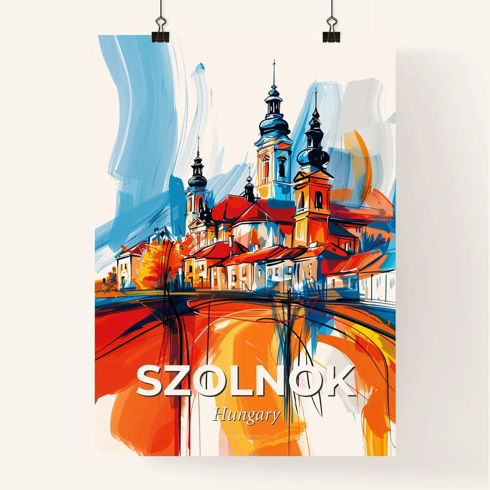 Vibrant Szolnok, Hungary Poster
