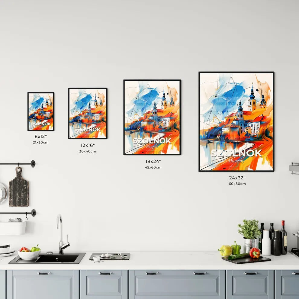 Vibrant Szolnok, Hungary Kitchen Art