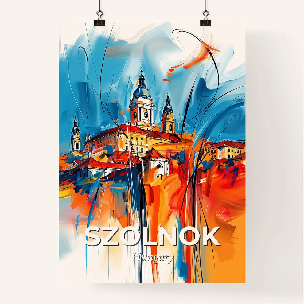 Vibrant Szolnok, Hungary Poster