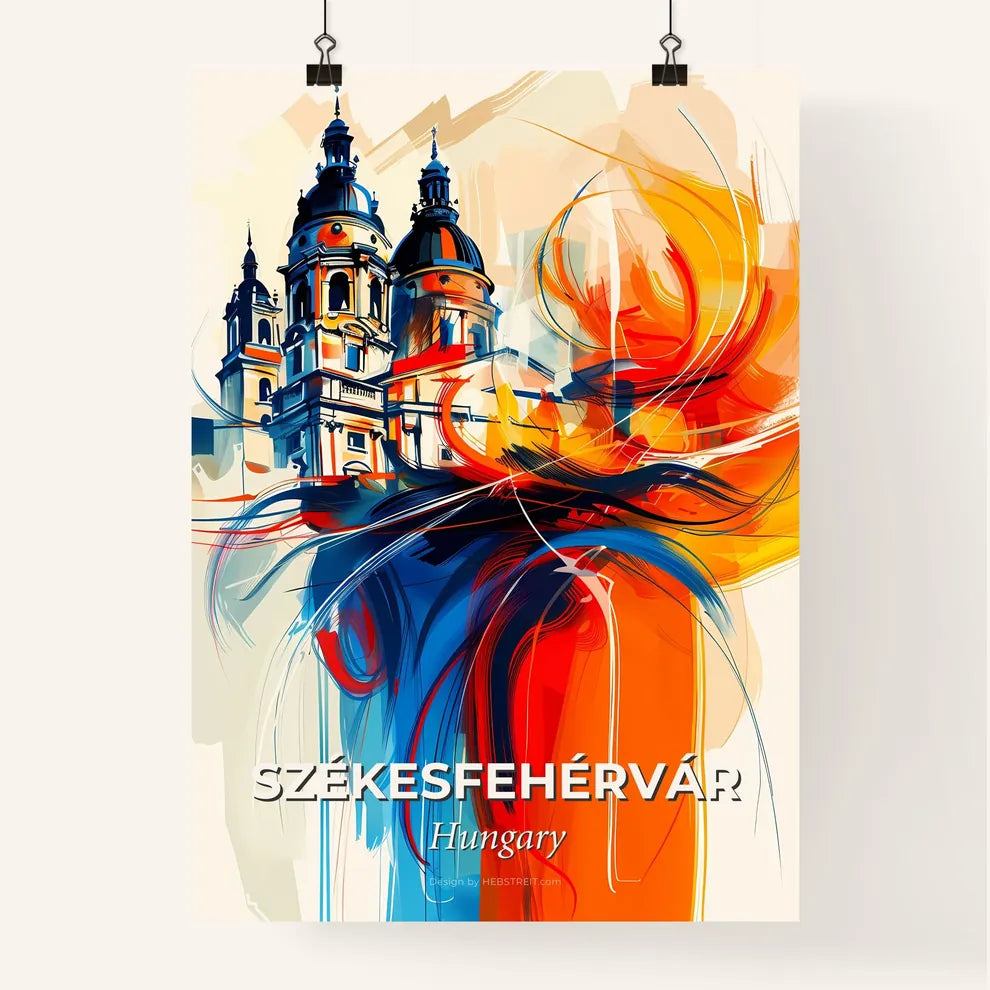 Vibrant Székesfehérvár, Hungary Poster