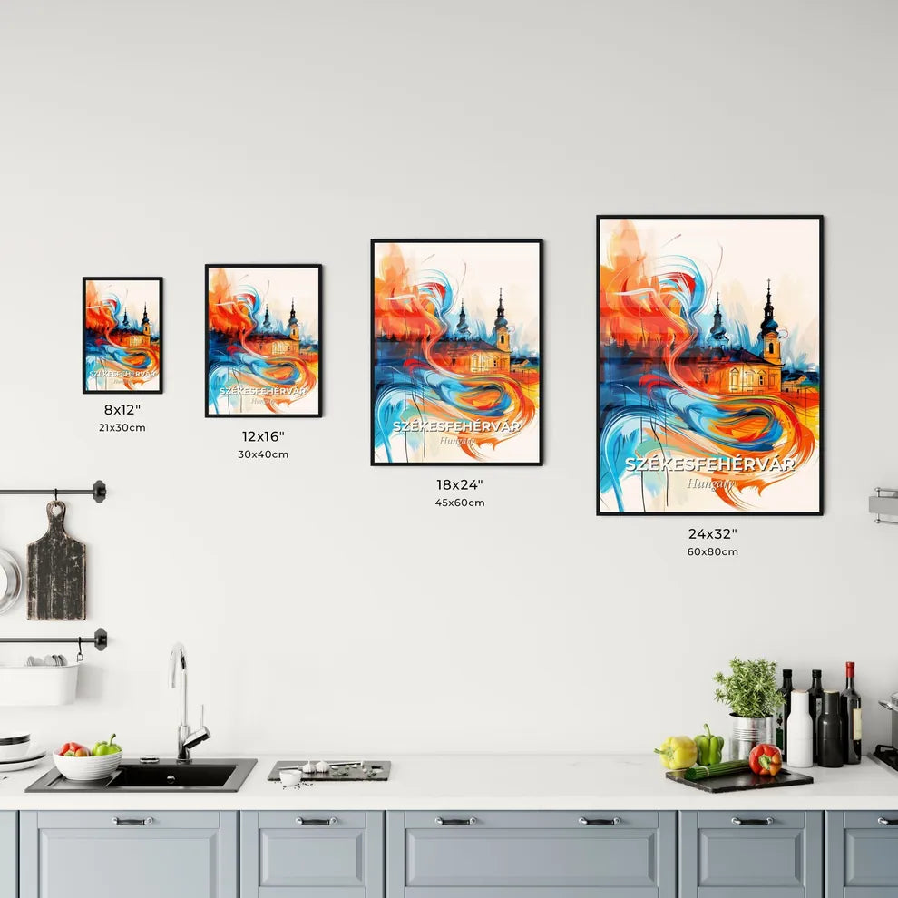 Vibrant Székesfehérvár, Hungary Kitchen Art
