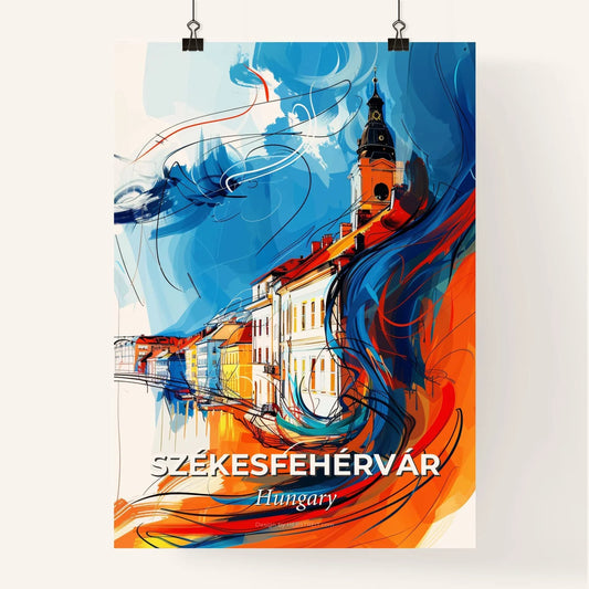 Vibrant Székesfehérvár, Hungary Poster
