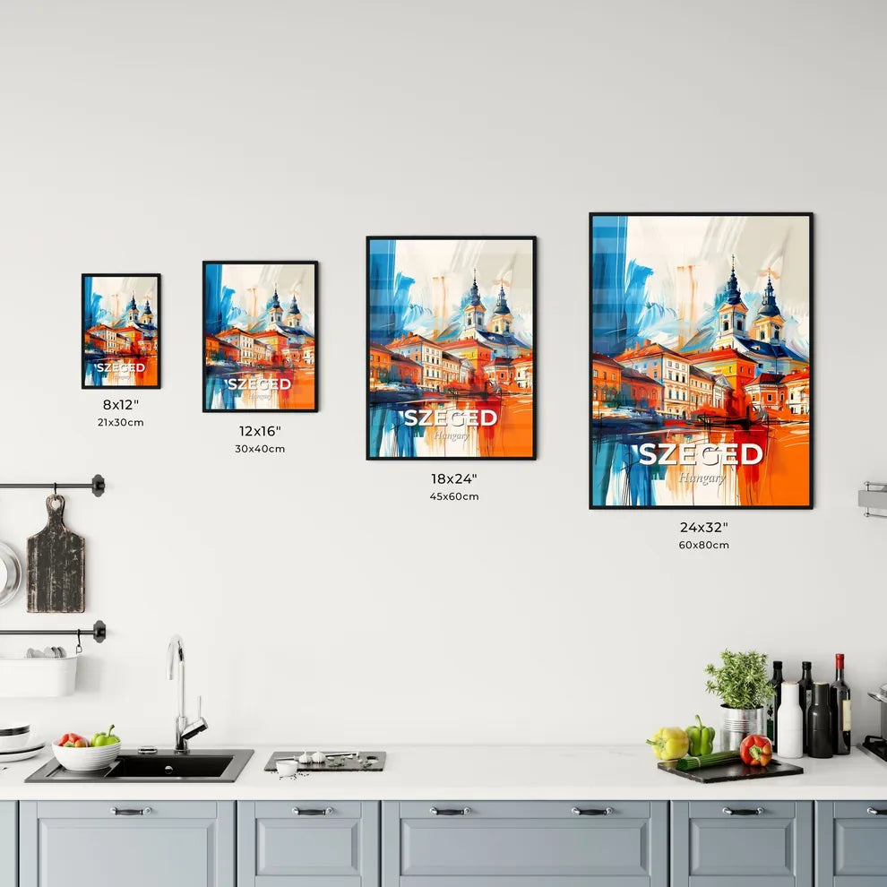 Vibrant Szeged, Hungary Kitchen Art