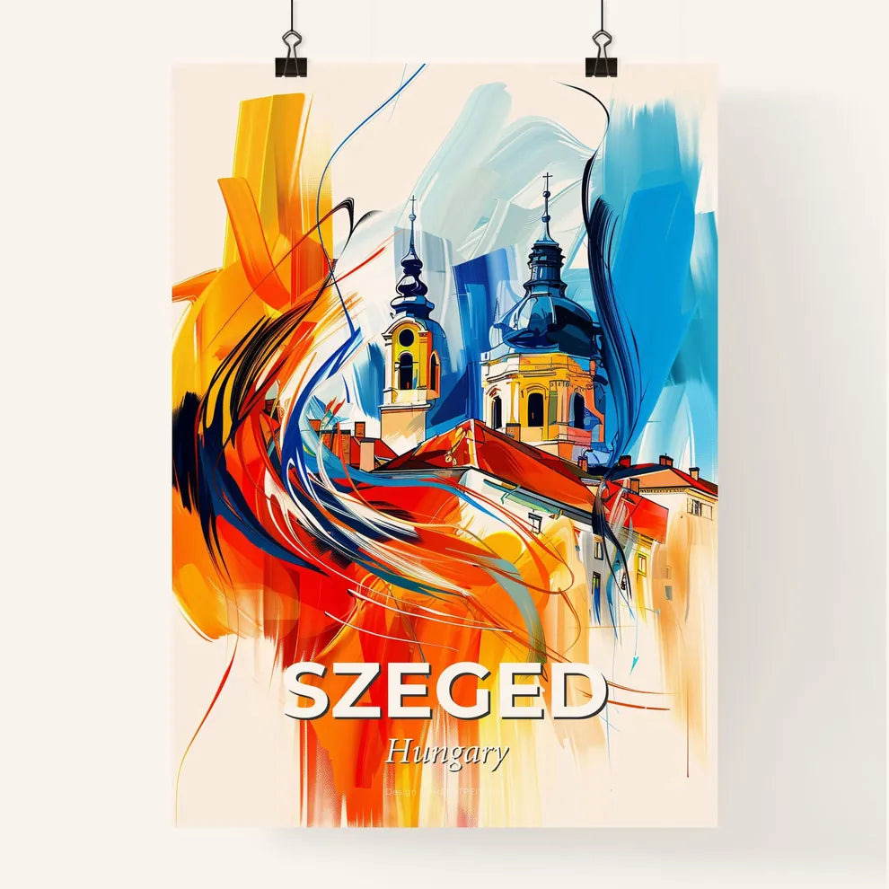 Vibrant Szeged, Hungary Poster