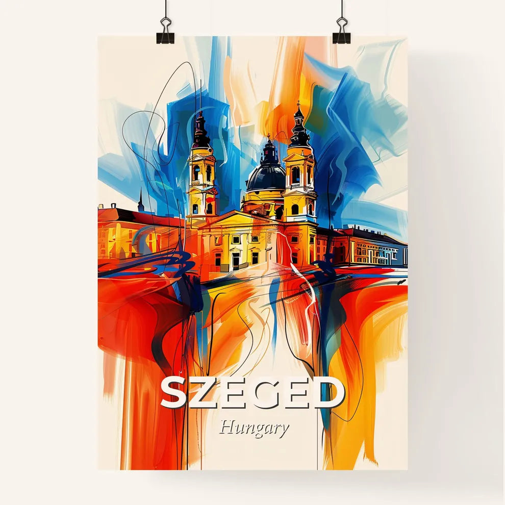 Vibrant Szeged, Hungary Poster