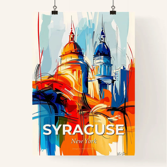Vibrant Syracuse, New York Poster