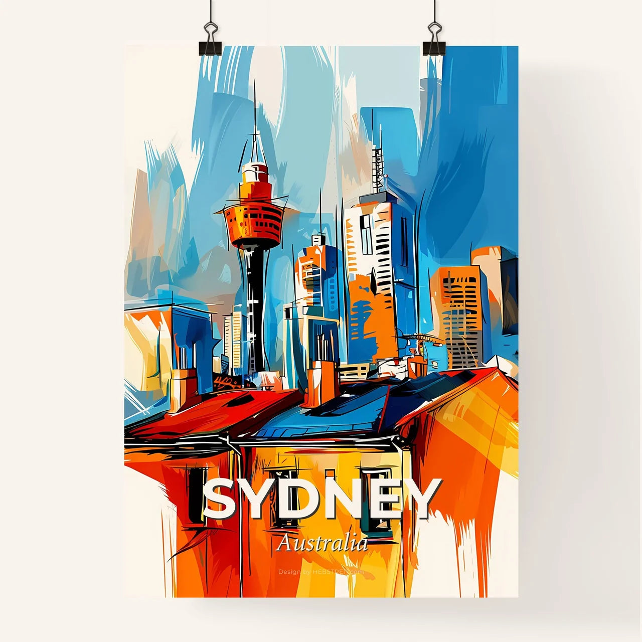 Vibrant Sydney, Australia Poster