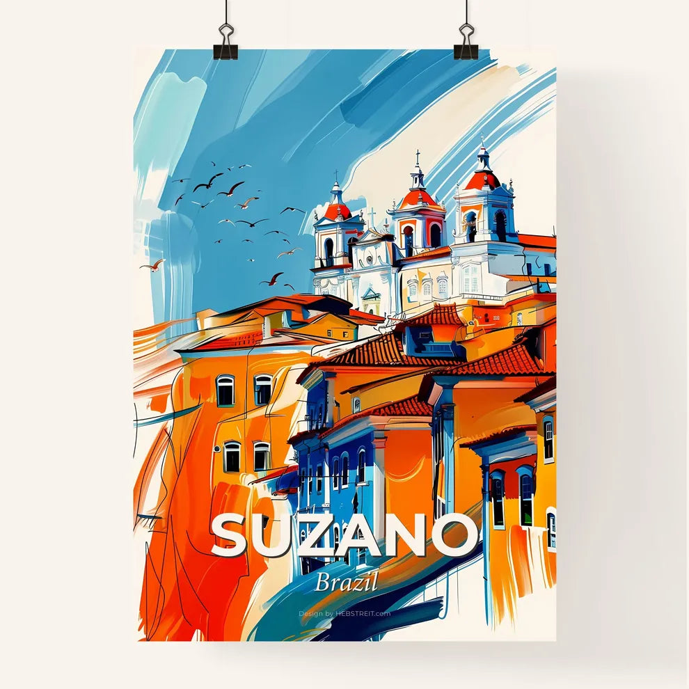 Vibrant Suzano, Brazil Poster