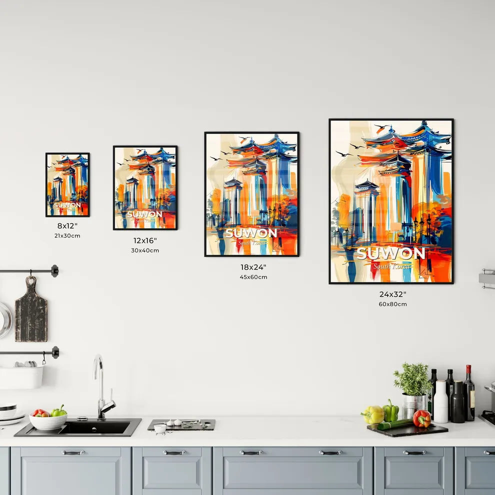 Vibrant Suwon, South Korea Kitchen Art