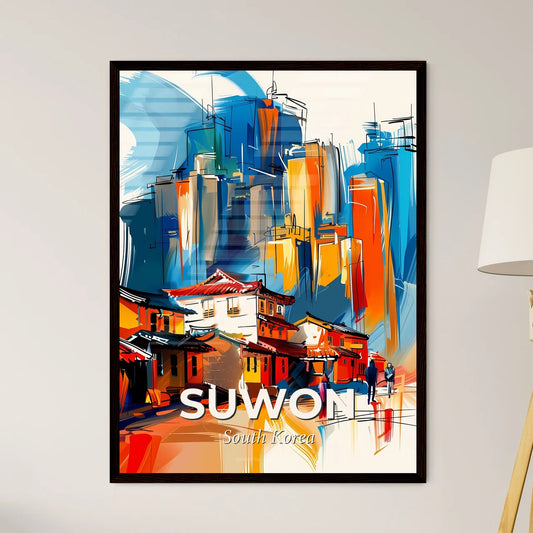Vibrant Suwon, South Korea Art Print