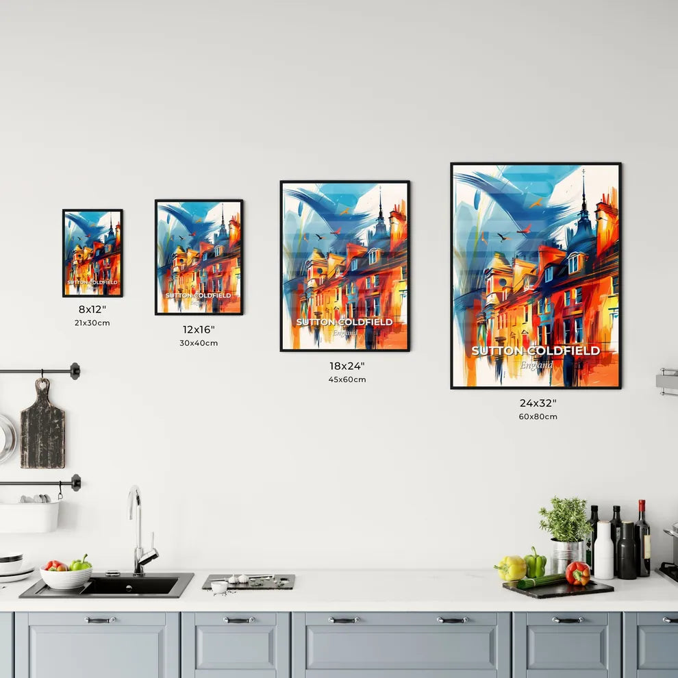 Vibrant Sutton Coldfield, England Kitchen Art