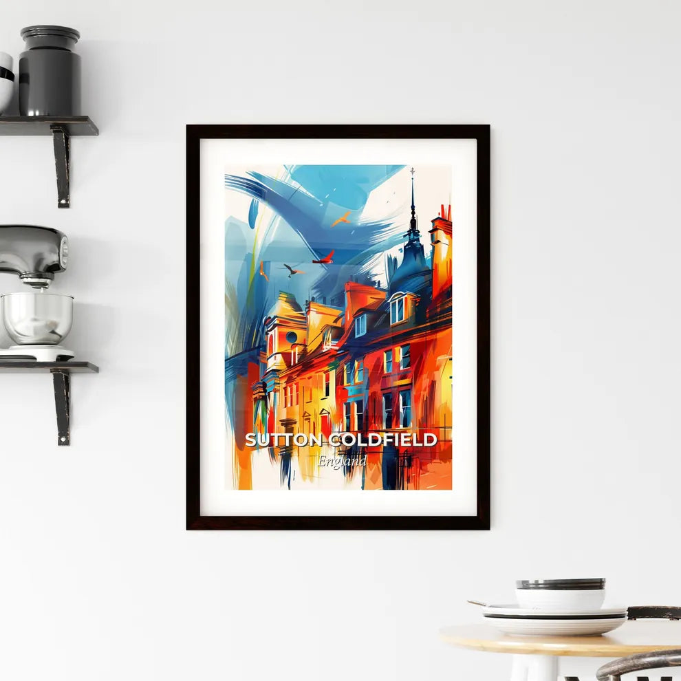 Vibrant Sutton Coldfield, England Framed Print