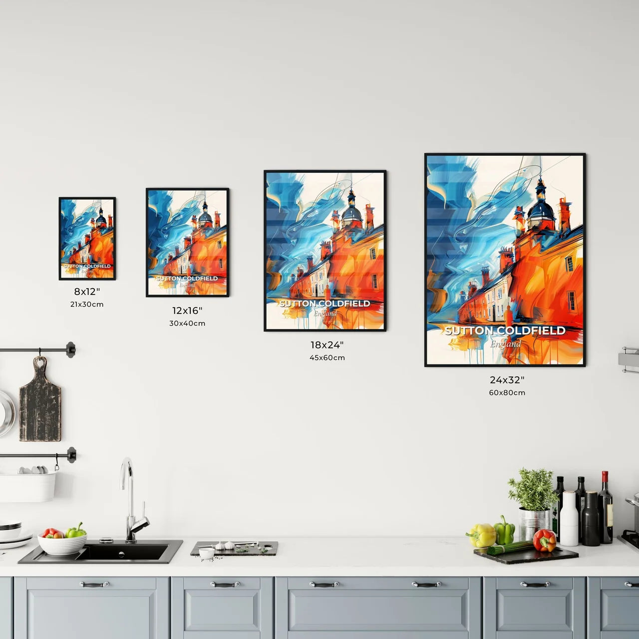 Vibrant Sutton Coldfield, England Kitchen Art