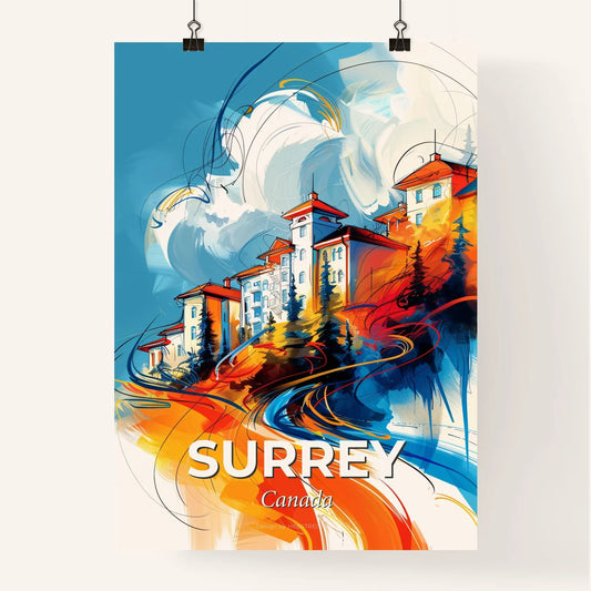Vibrant Surrey, Canada Poster