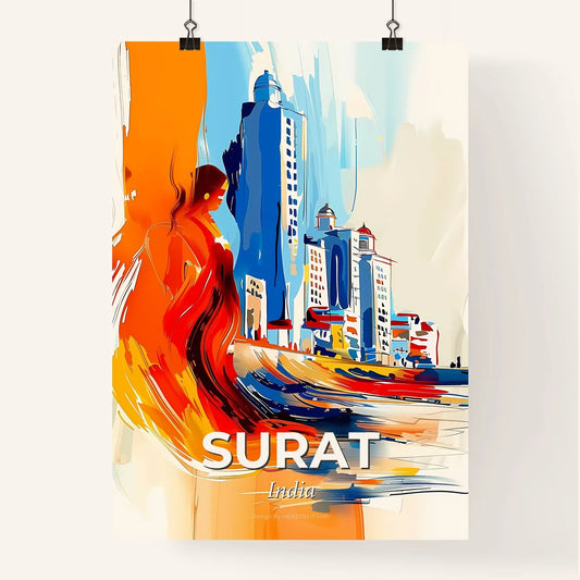 Vibrant Surat, India Poster