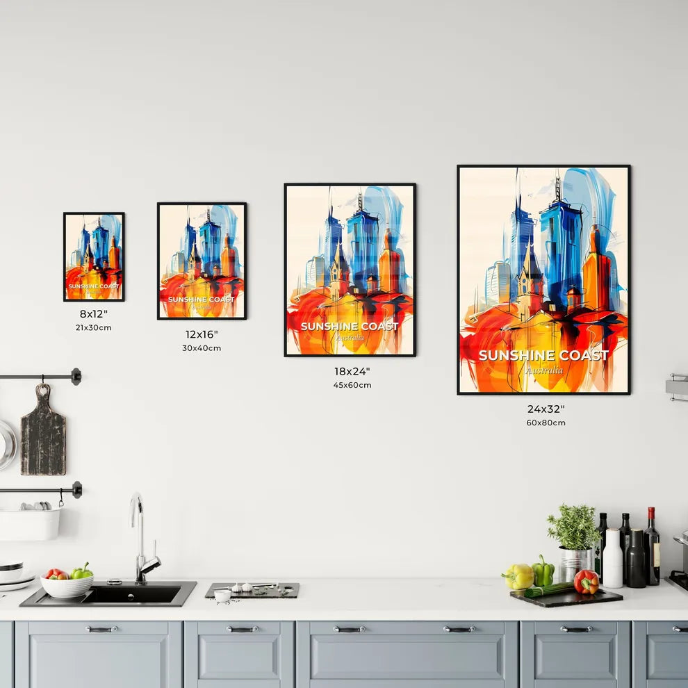 Vibrant Sunshine Coast, Australia Kitchen Art