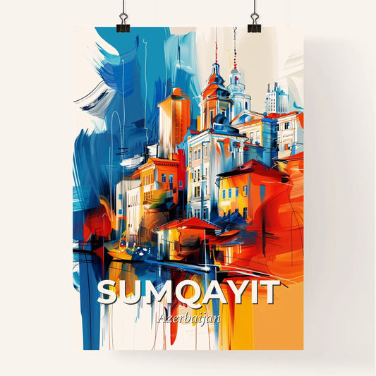 Vibrant Sumqayit, Azerbaijan Poster
