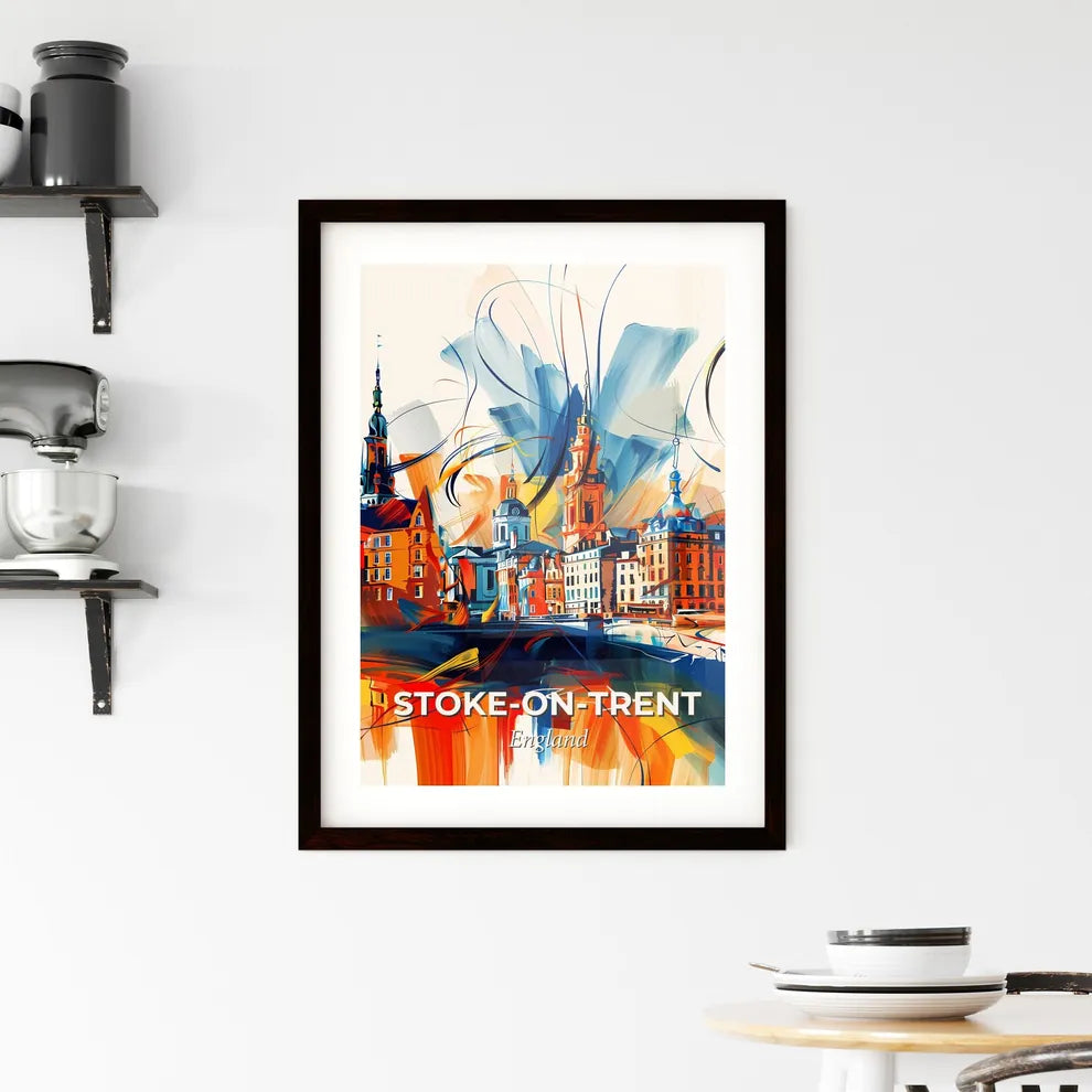 Vibrant Stok Framed Print