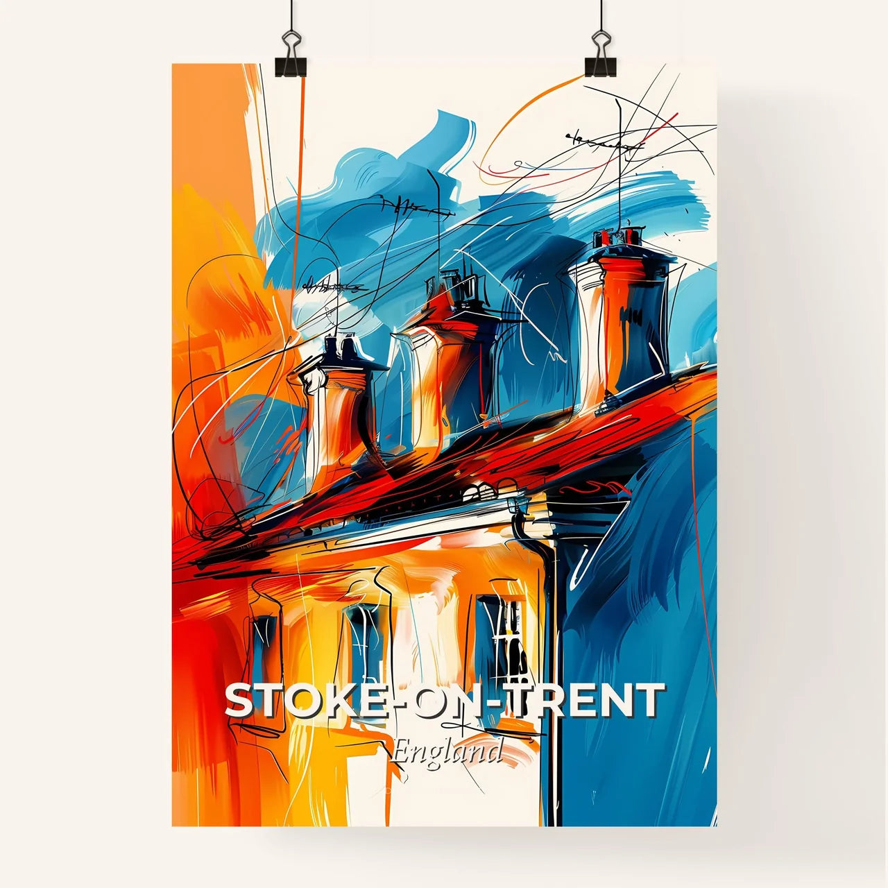 Vibrant Stok Poster