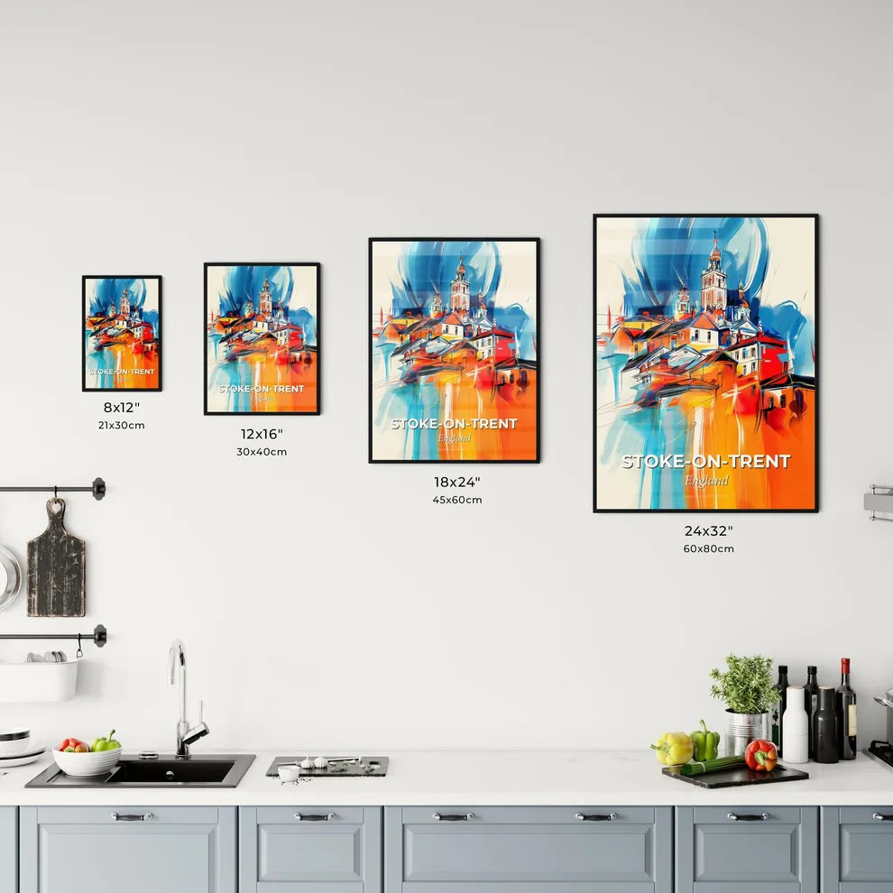 Vibrant Stok Kitchen Art