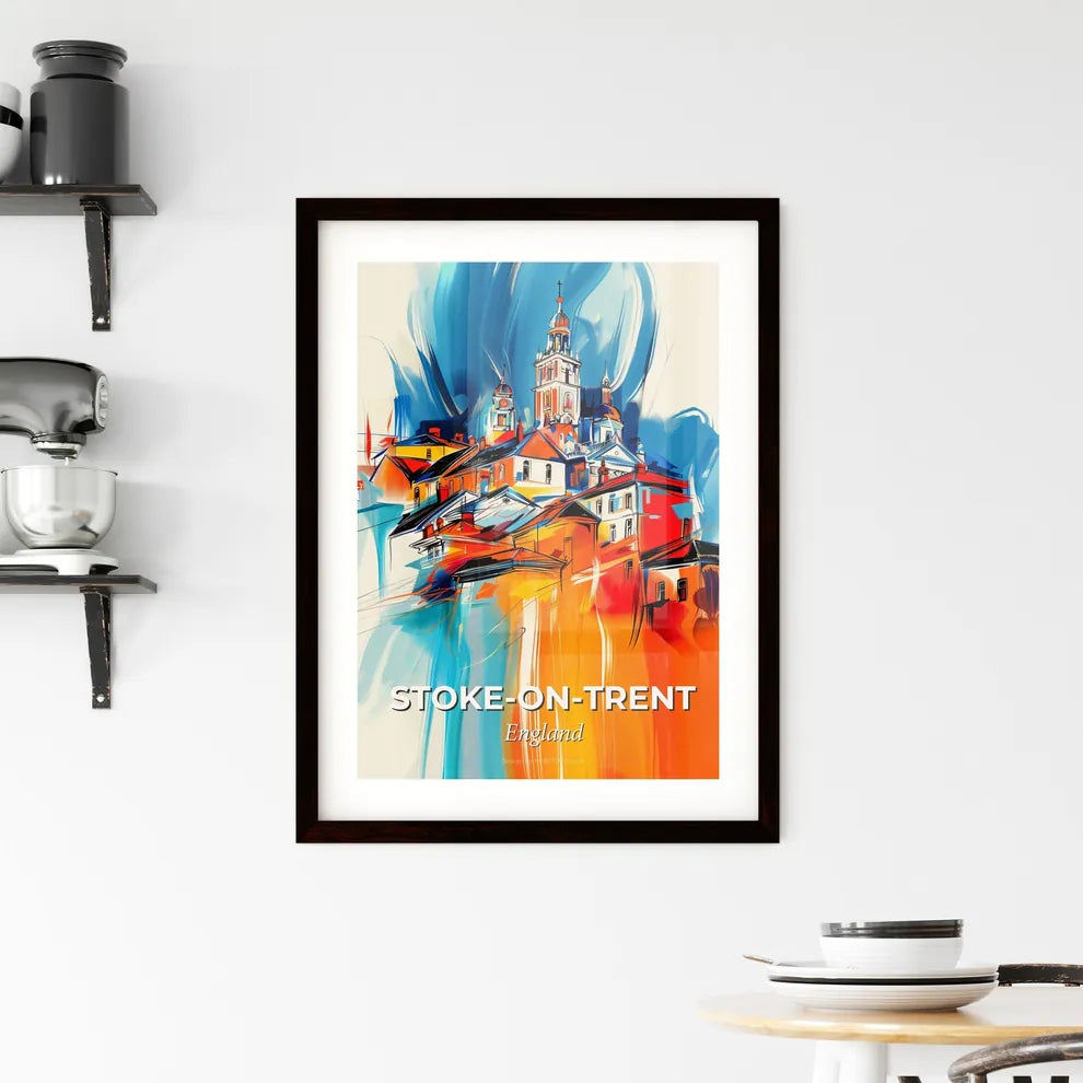 Vibrant Stok Framed Print