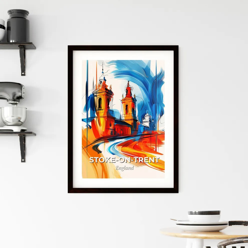 Vibrant Stok Framed Print