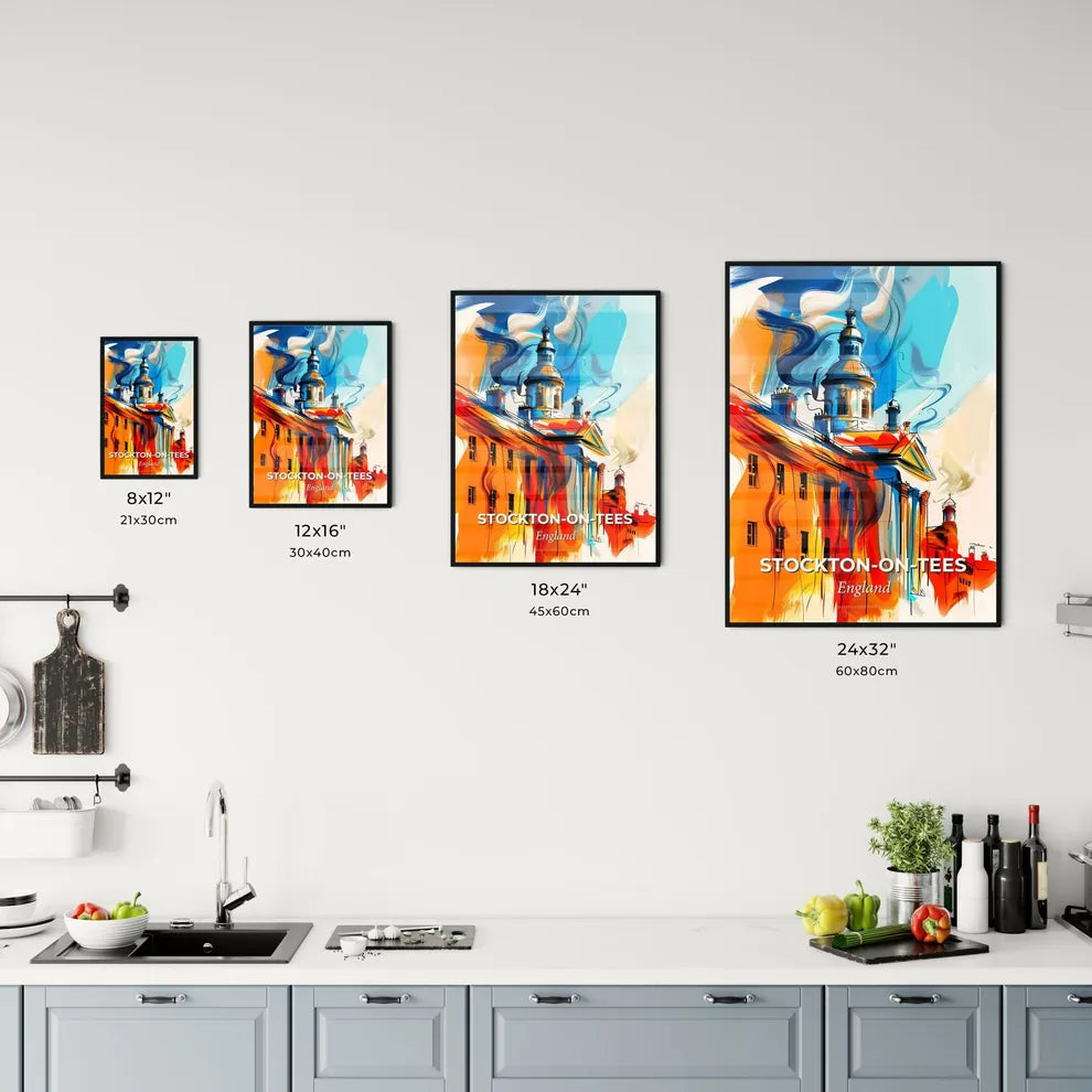 Vibrant Stockto Kitchen Art