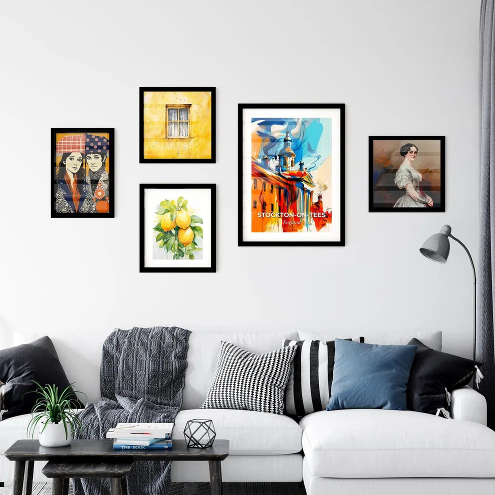 Vibrant Stockto Wall Art Collection
