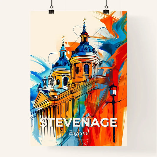 Vibrant Stevenage, England Poster